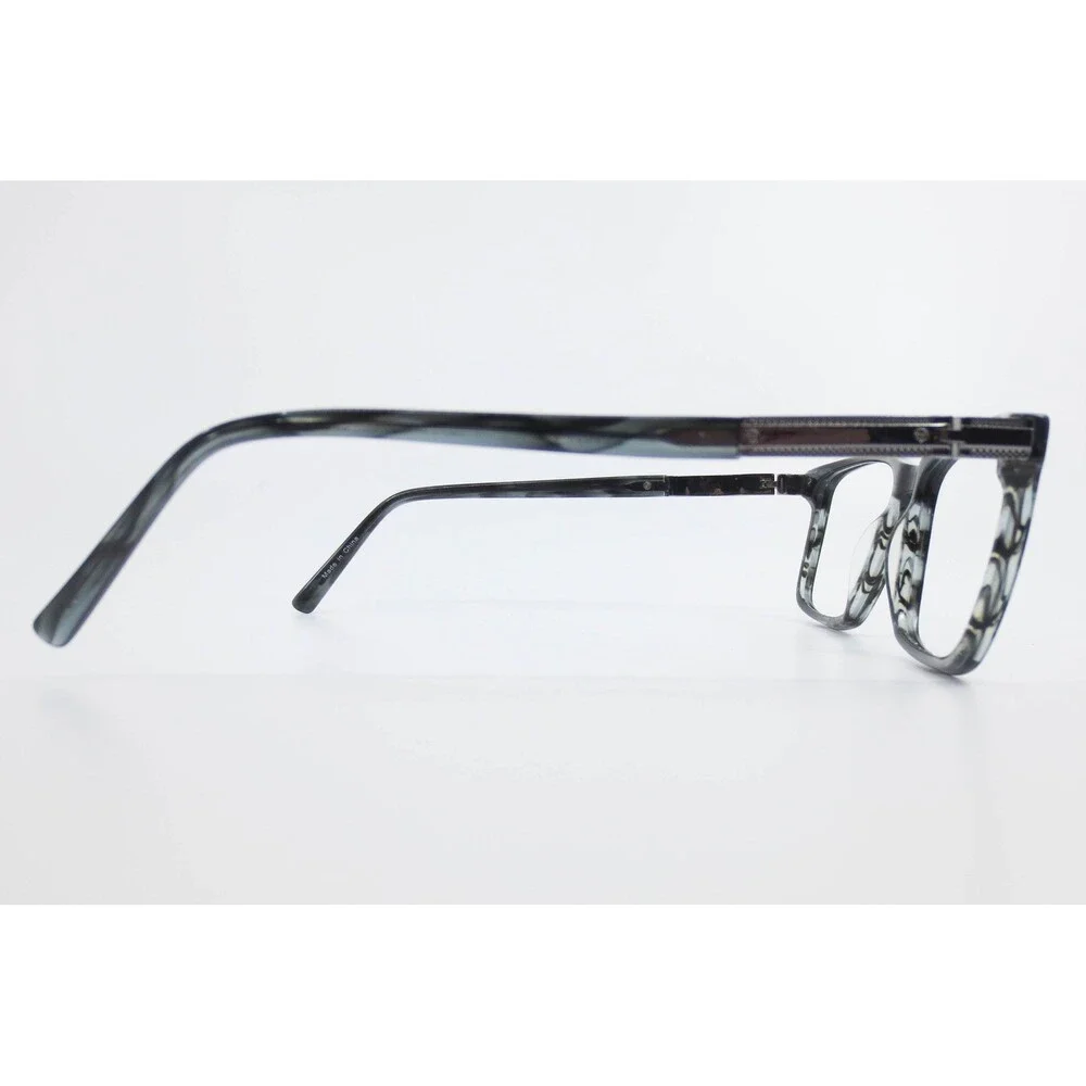 Member's Mark MM7024 Demi Grey Rectangular Eyeglasses Frames 58-17-150
